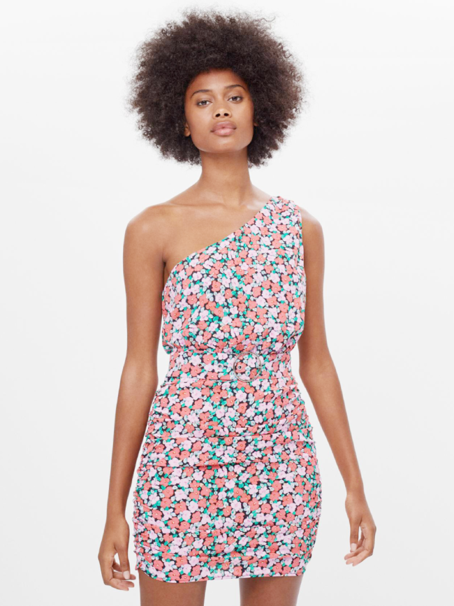 Cotton Dabu Crinkled Long Skirt