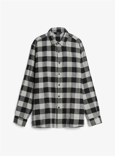 Long sleeve checked shirt